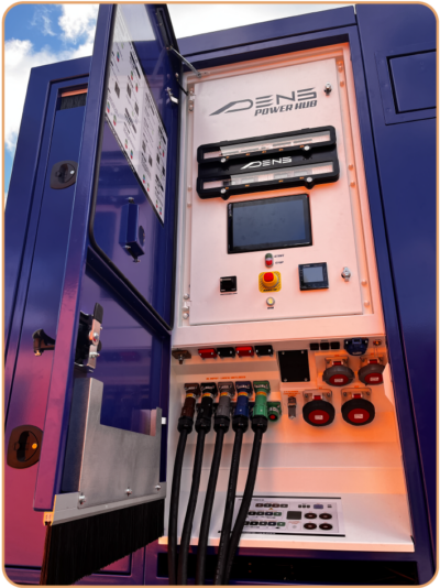 Machine interface Tuytel battery system