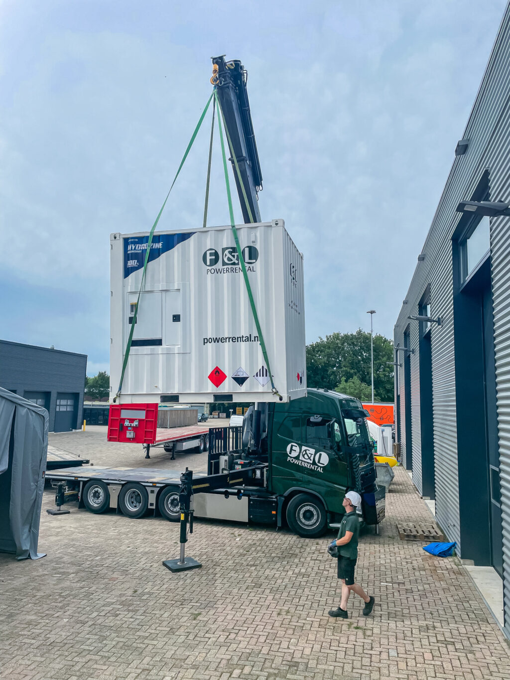 First Hydrozine generator delivered