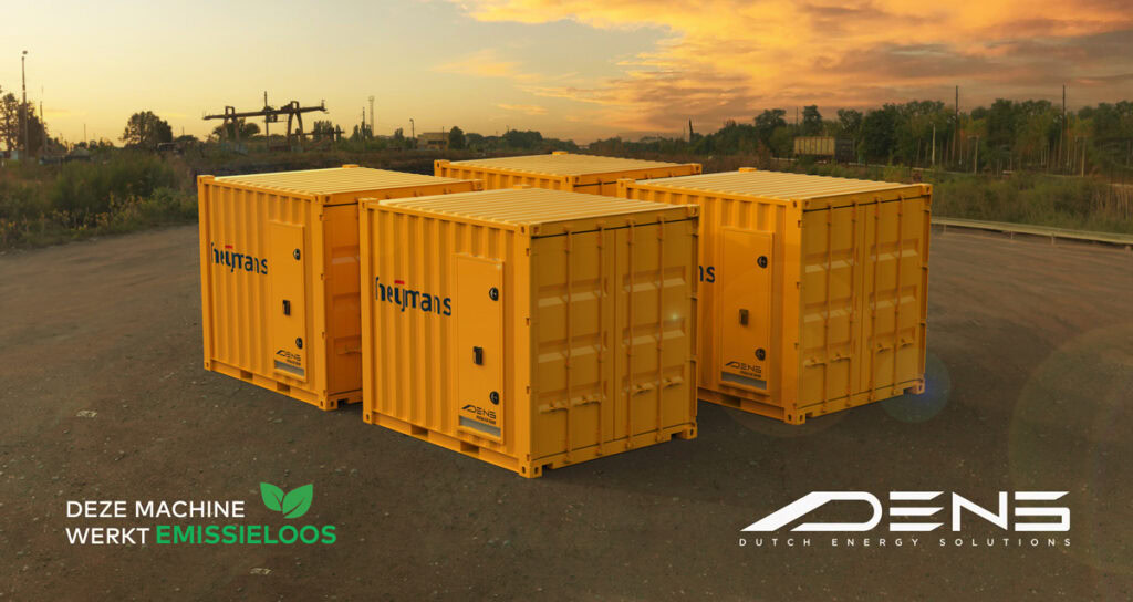 Heijmans purchases 3.5MWh of battery packs from DENS