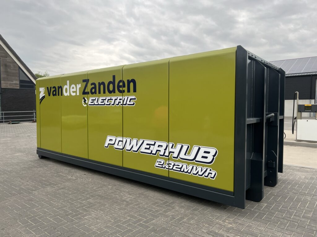The world’s largest mobile battery system commissioned on an emission-free construction site in Breda